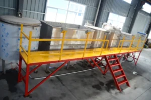 effluent in vacuum impregnation